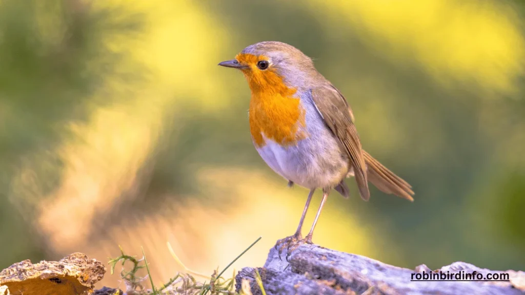 What does the american robin eat